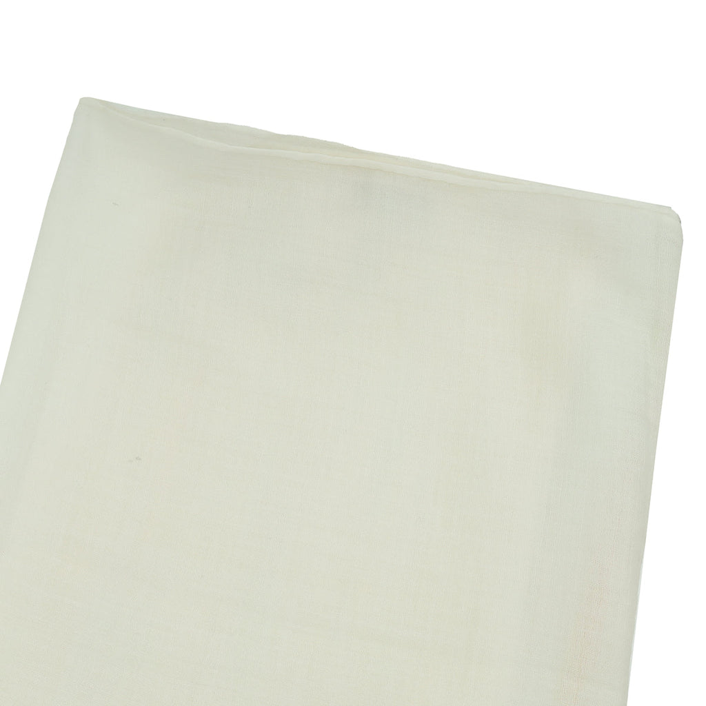 Loro Piana Cream Multicolor Cashmere and Cotton Scarf
