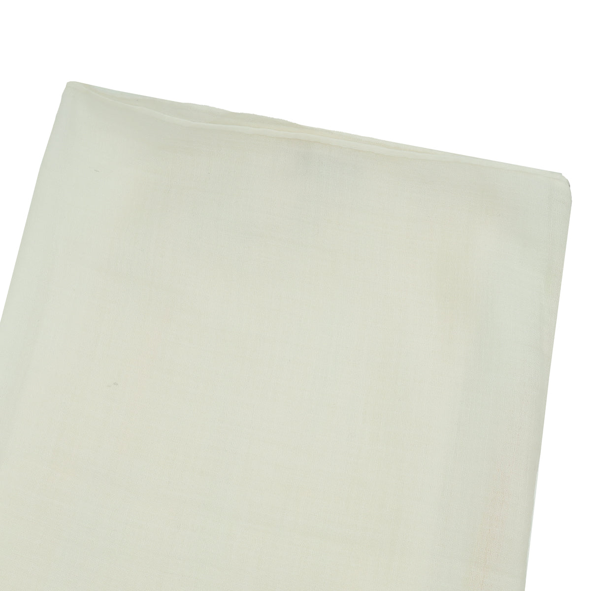 Loro Piana Cream Multicolor Cashmere and Cotton Scarf