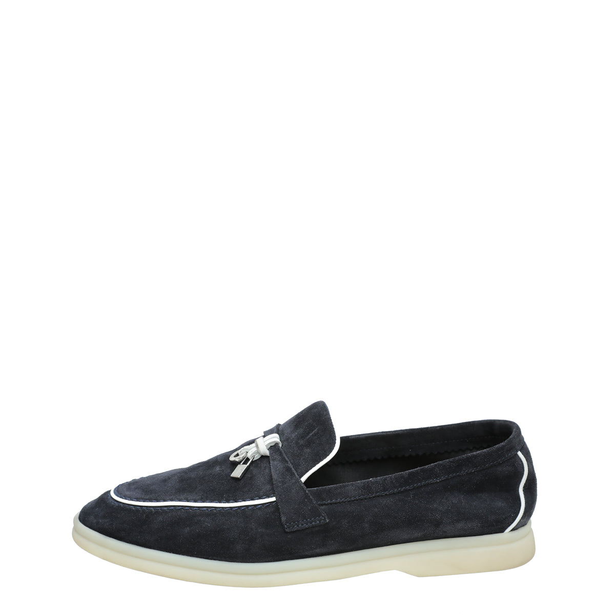 Loro Piana Bicolor Summer Charms Moccasin 39