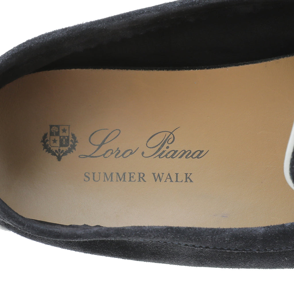 Loro Piana Bicolor Summer Charms Moccasin 39