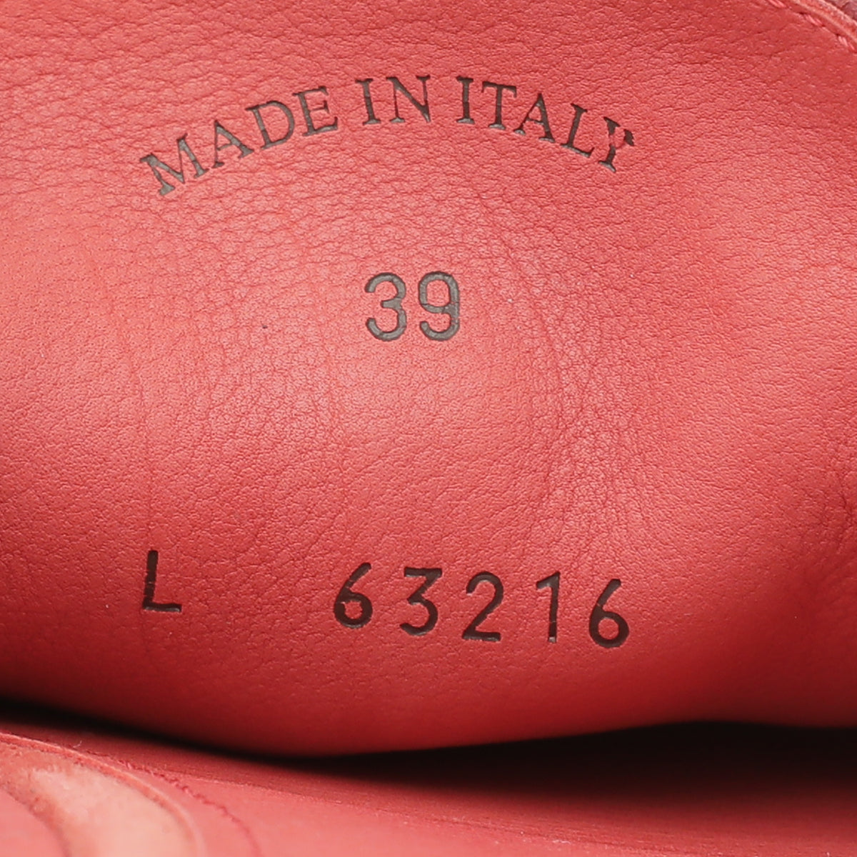 Loro Piana Coral Suede Nautical Charms Walk Babouche Loafers 39