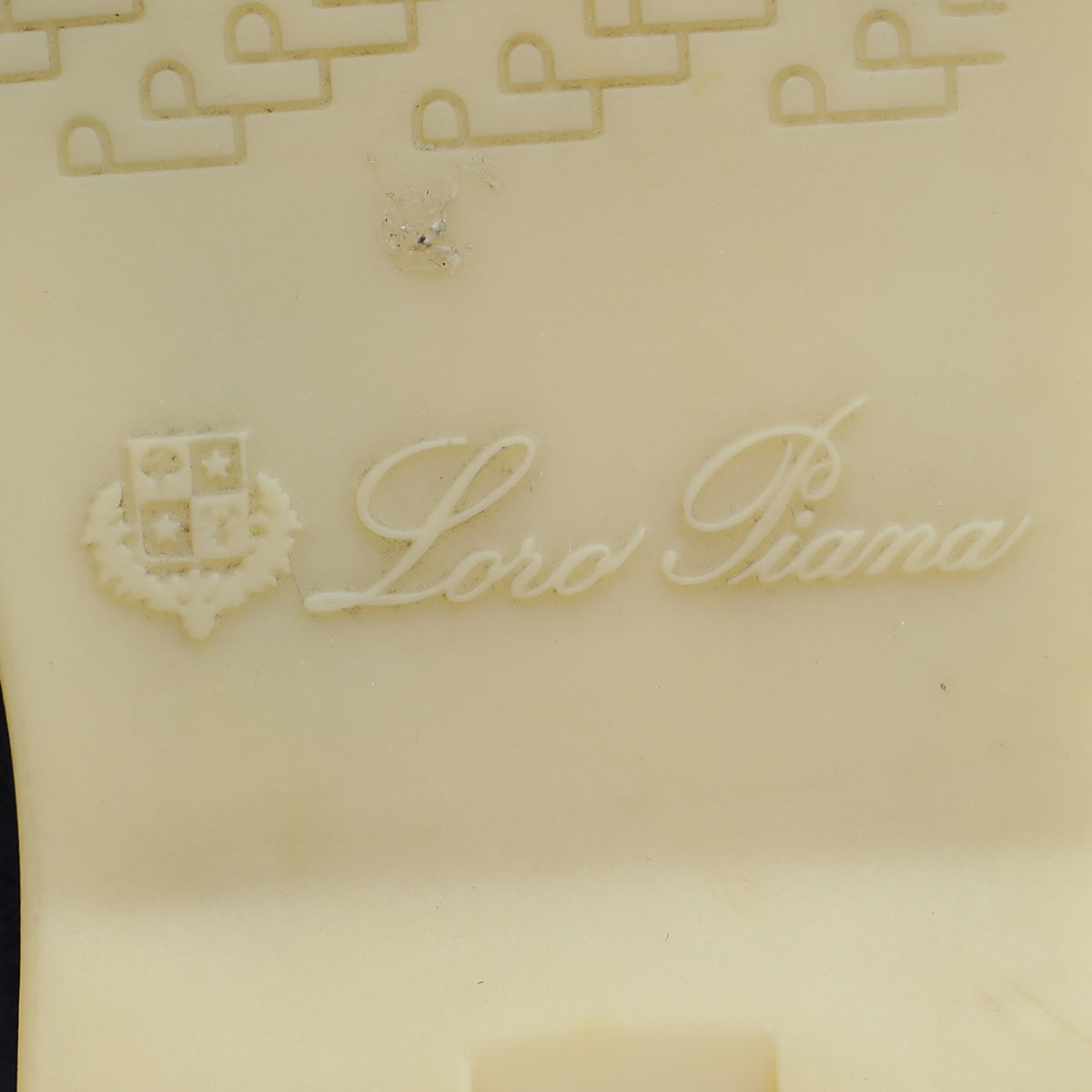 Loro Piana Argo Blue Melange Summer Charms Walk Loafers 37.5