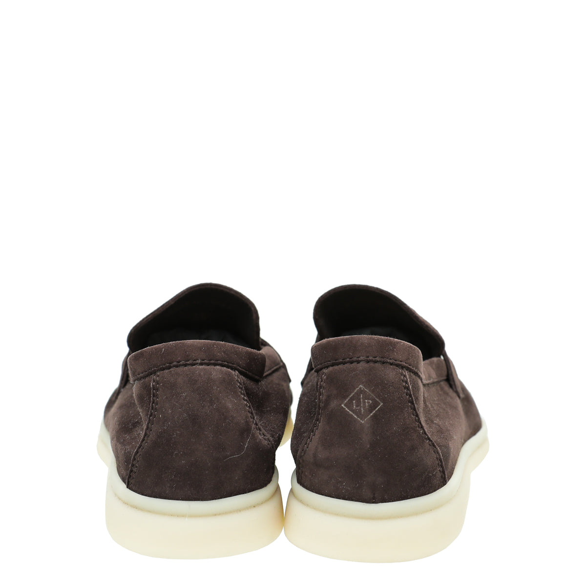 Loro Piana Chocolate Summer Charm Walk Loafers 36