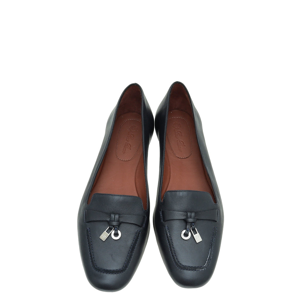 Loro Piana Blue Ballet Flats 39
