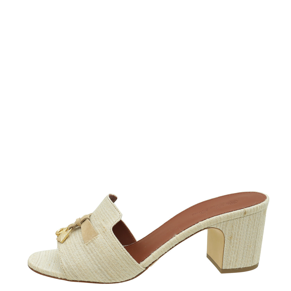 Loro Piana Birch Bark Summer Charm Sandal 40