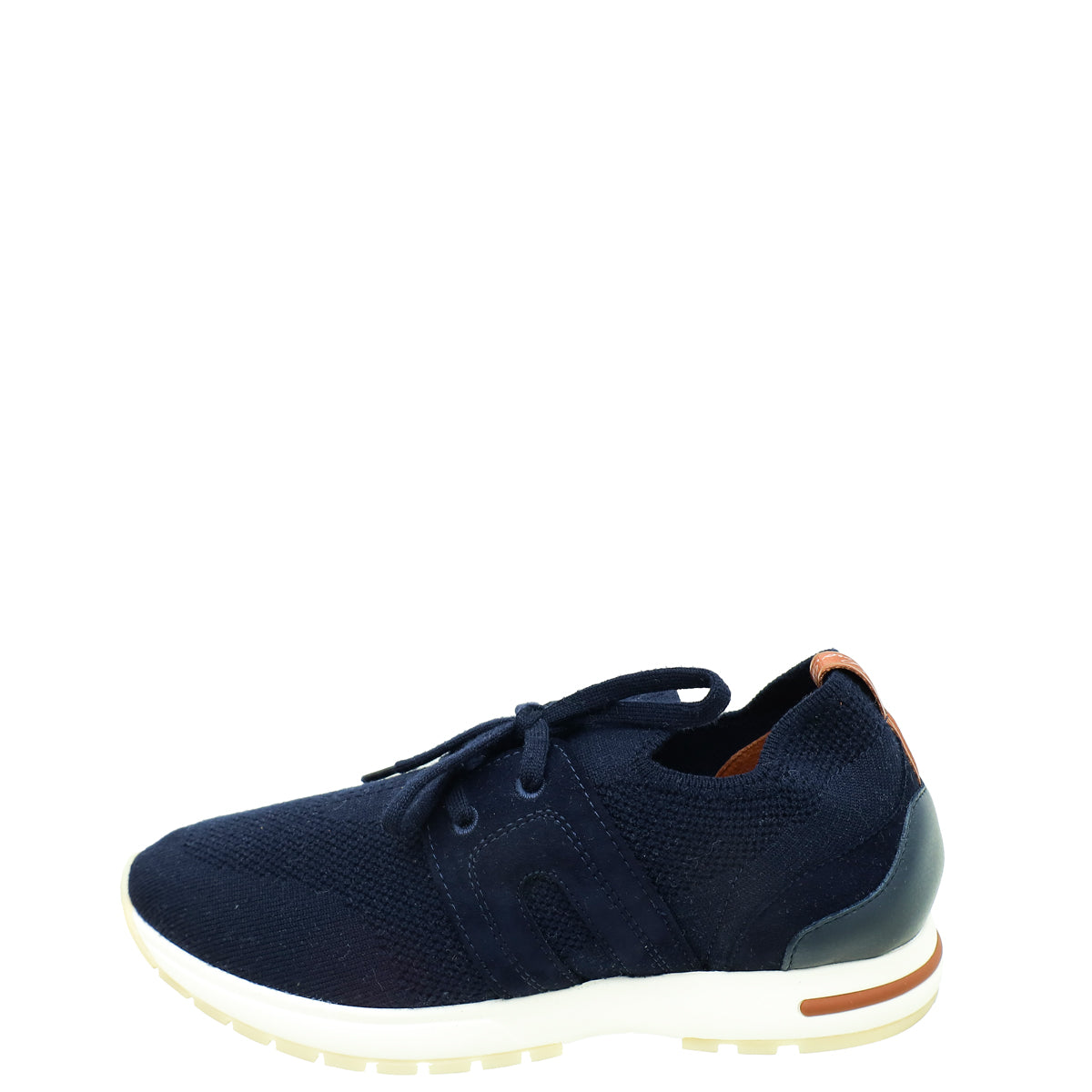 Loro Piana Navy Virgin 360 Lp Lady Flexy Walk Sneaker 36