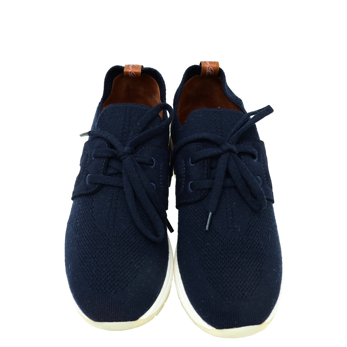 Loro Piana Navy Virgin 360 Lp Lady Flexy Walk Sneaker 36