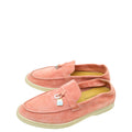 Loro Piana Flowering Cherry Special Edition Summer Walk Charms Loafers 37.5