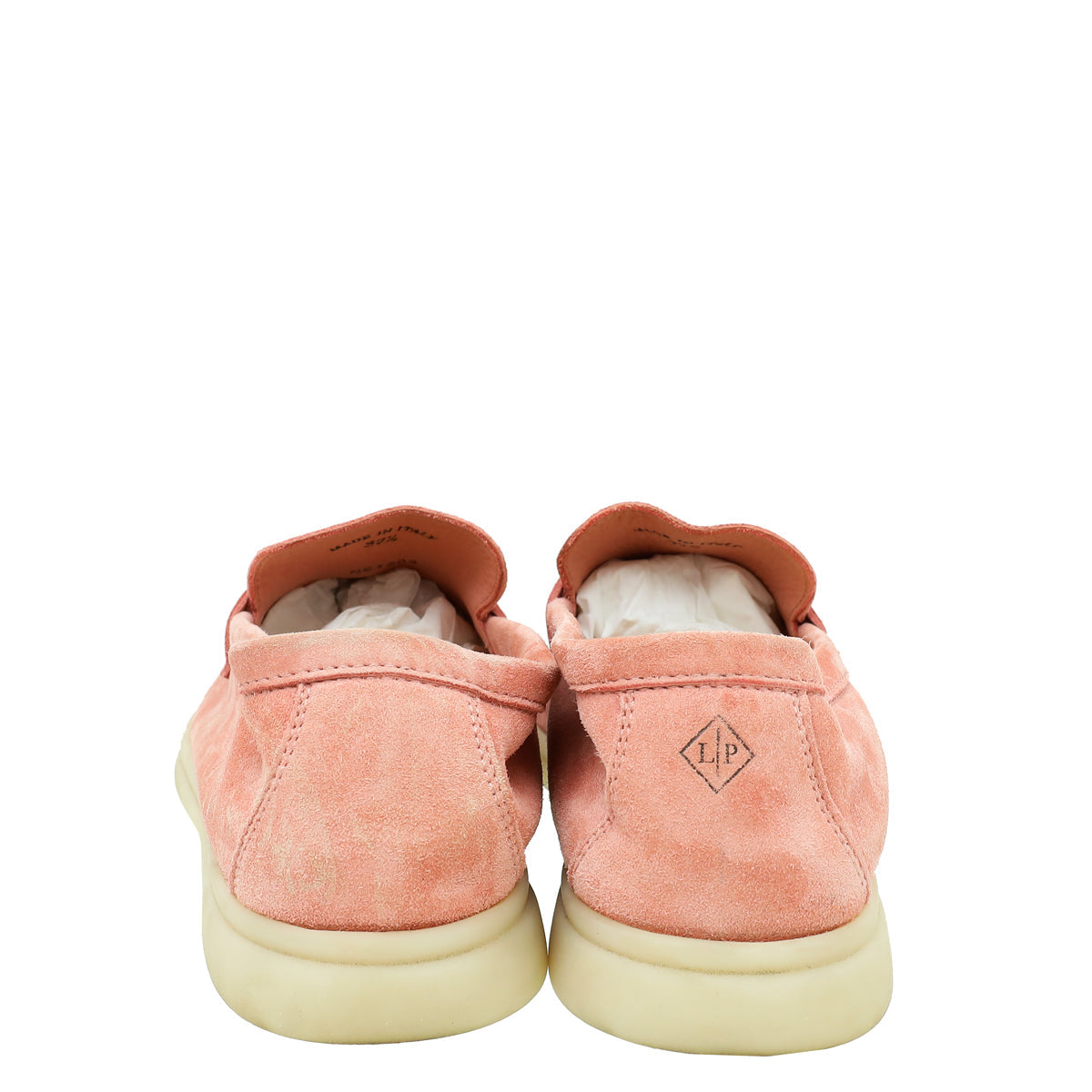 Loro Piana Flowering Cherry Special Edition Summer Walk Charms Loafers 37.5