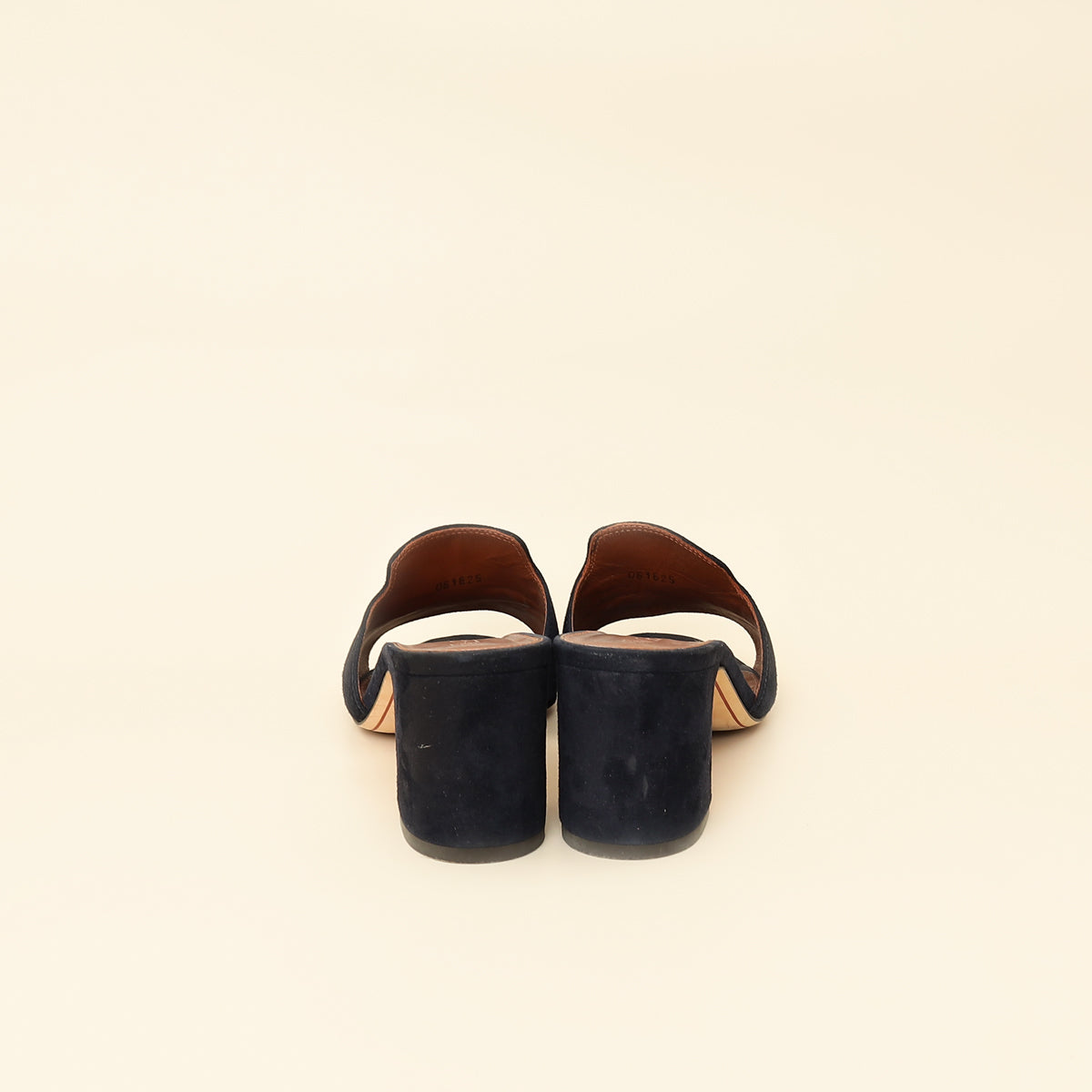 Loro Piana Navy Blue Summer Charms Sandal 37