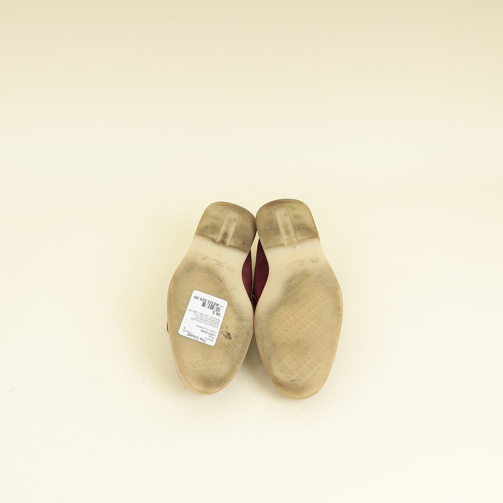 Loro Piana Wild Plum Summer Charms Walk Loafers 39.5