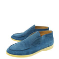 Loro Piana Dark Cyan Open Walk Ankle Boot 40