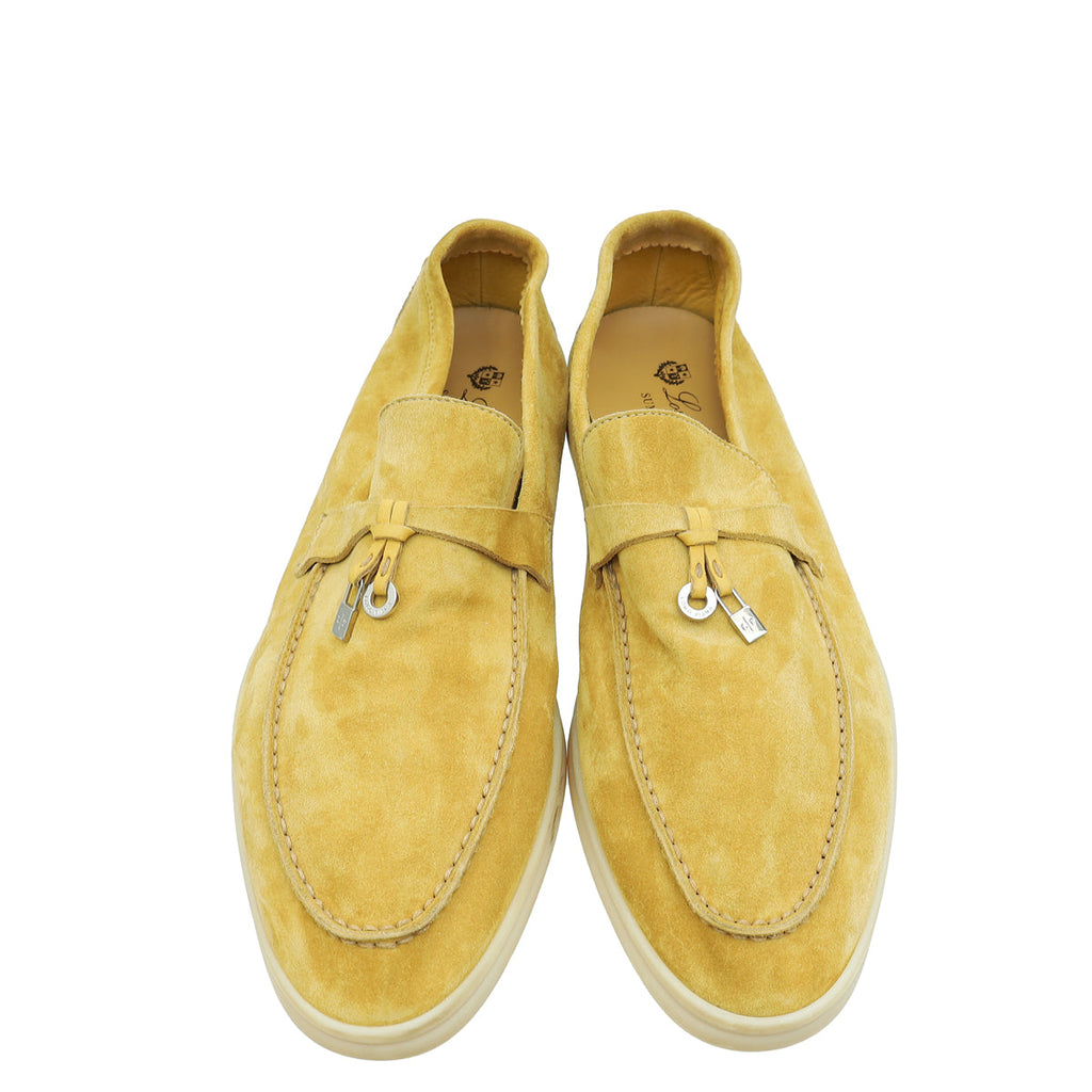 Loro Piana Hinoki Wood Summer Charms Walk Loafer 42