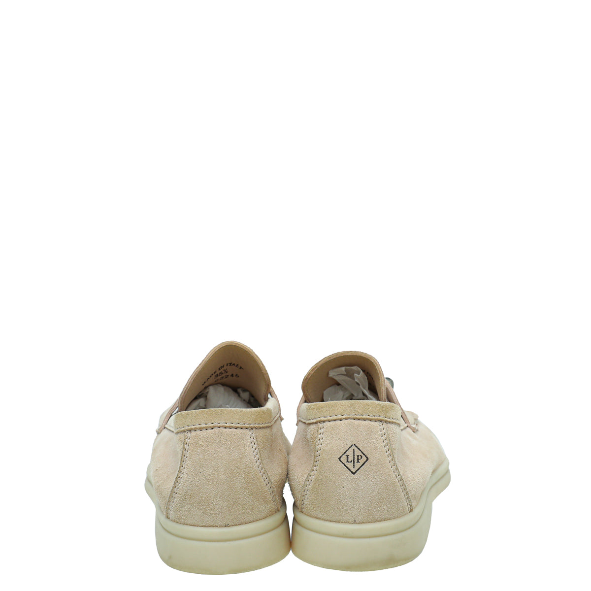 Loro Piana Strawberry Frosting Summer Charms Moccasin 35.5