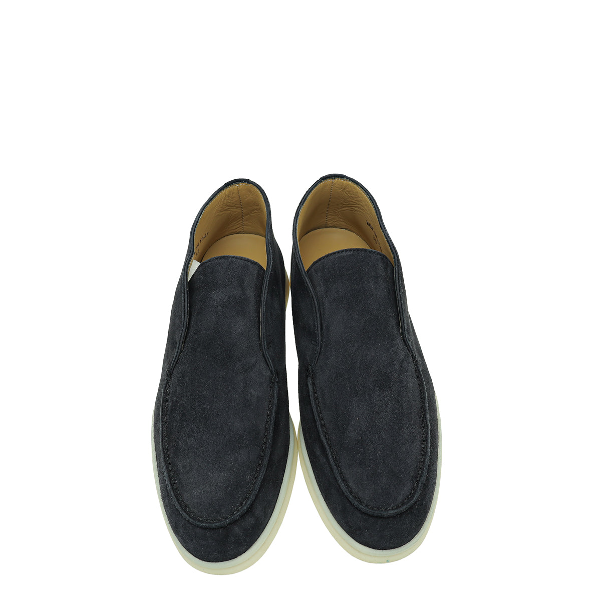 Loro Piana Black Suede Open Walk Chukka Boots 35
