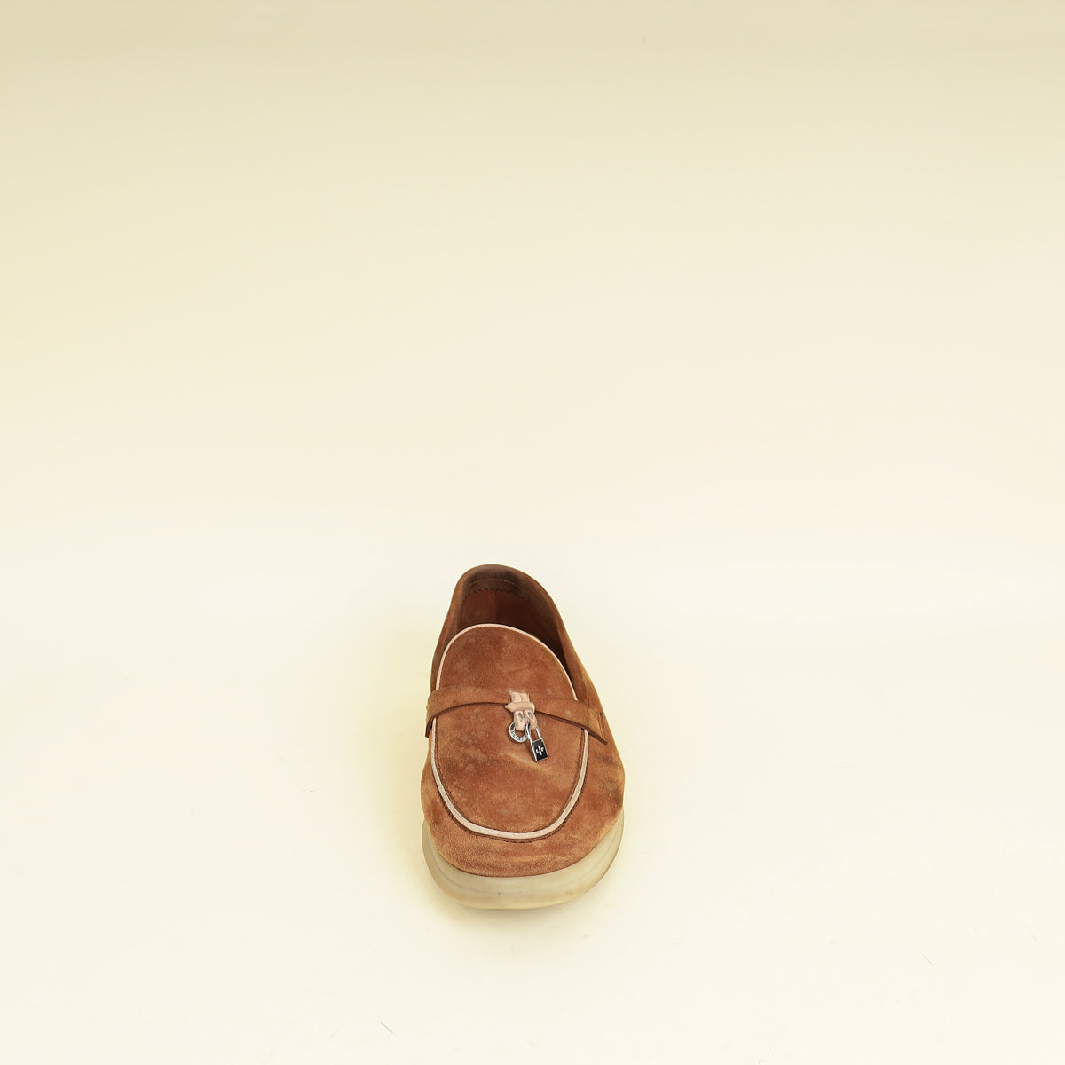 Loro Piana Saddle Brown Summer Charms Walk Loafer 37.5