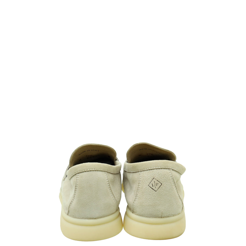 Loro Piana Delicate Dew Summer Charm Loafer 37