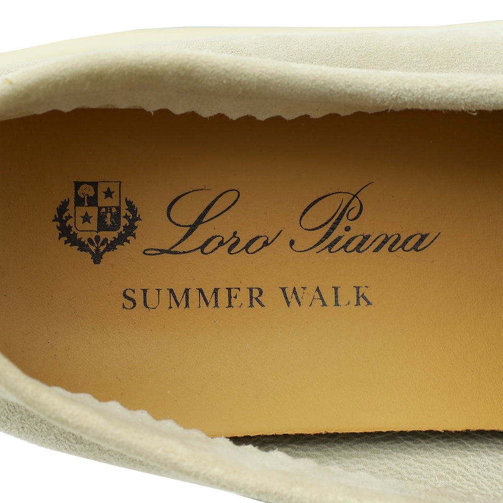 Loro Piana Delicate Dew Summer Charm Loafer 37
