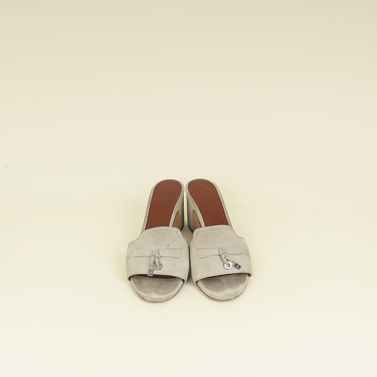 Loro Piana Pearl Powder Summer Charms Sandal 37
