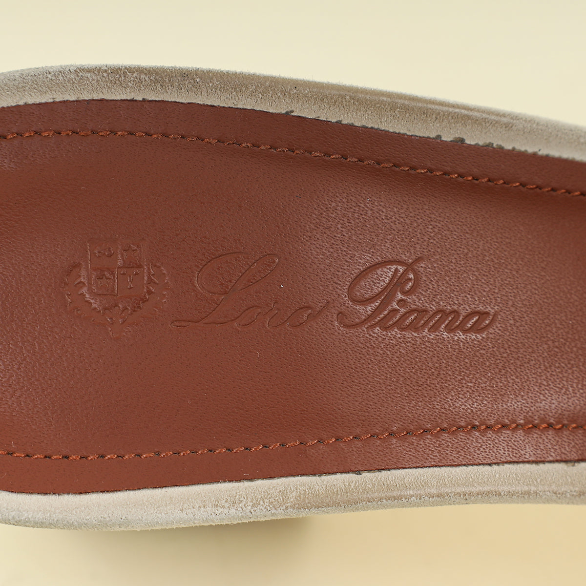 Loro Piana Pearl Powder Summer Charms Sandal 37