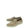 Loro Piana Desert Sand Summer Charm Walk Loafer 38.5
