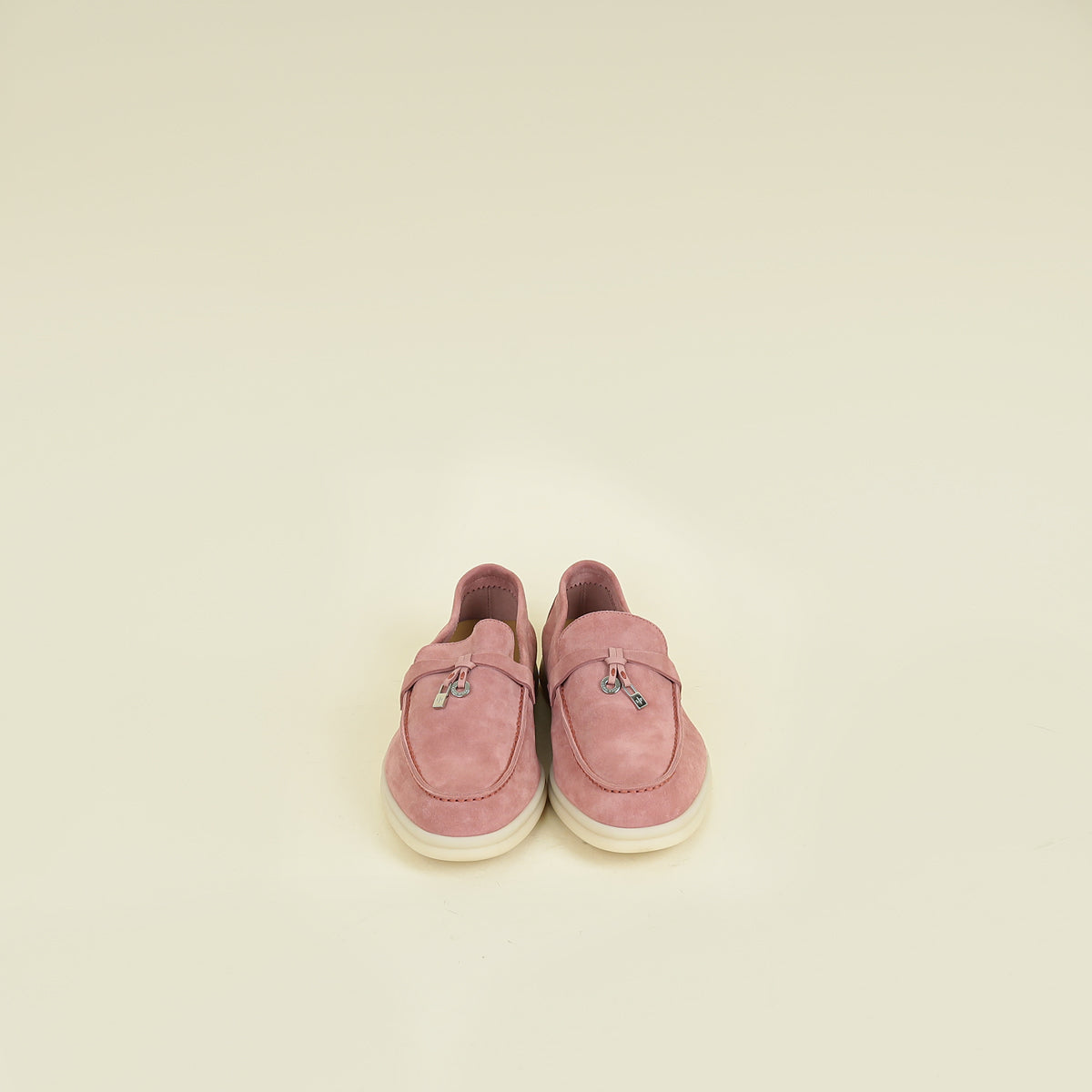 Loro Piana Flowering Cherry Summer Charms Walk Loafer 38.5