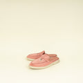 Loro Piana Sorbet Pink Babouche Charms Walk Loafer 38.5
