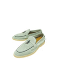 Loro Piana Eucalyptus Summer Charms Walk Loafers 38.5