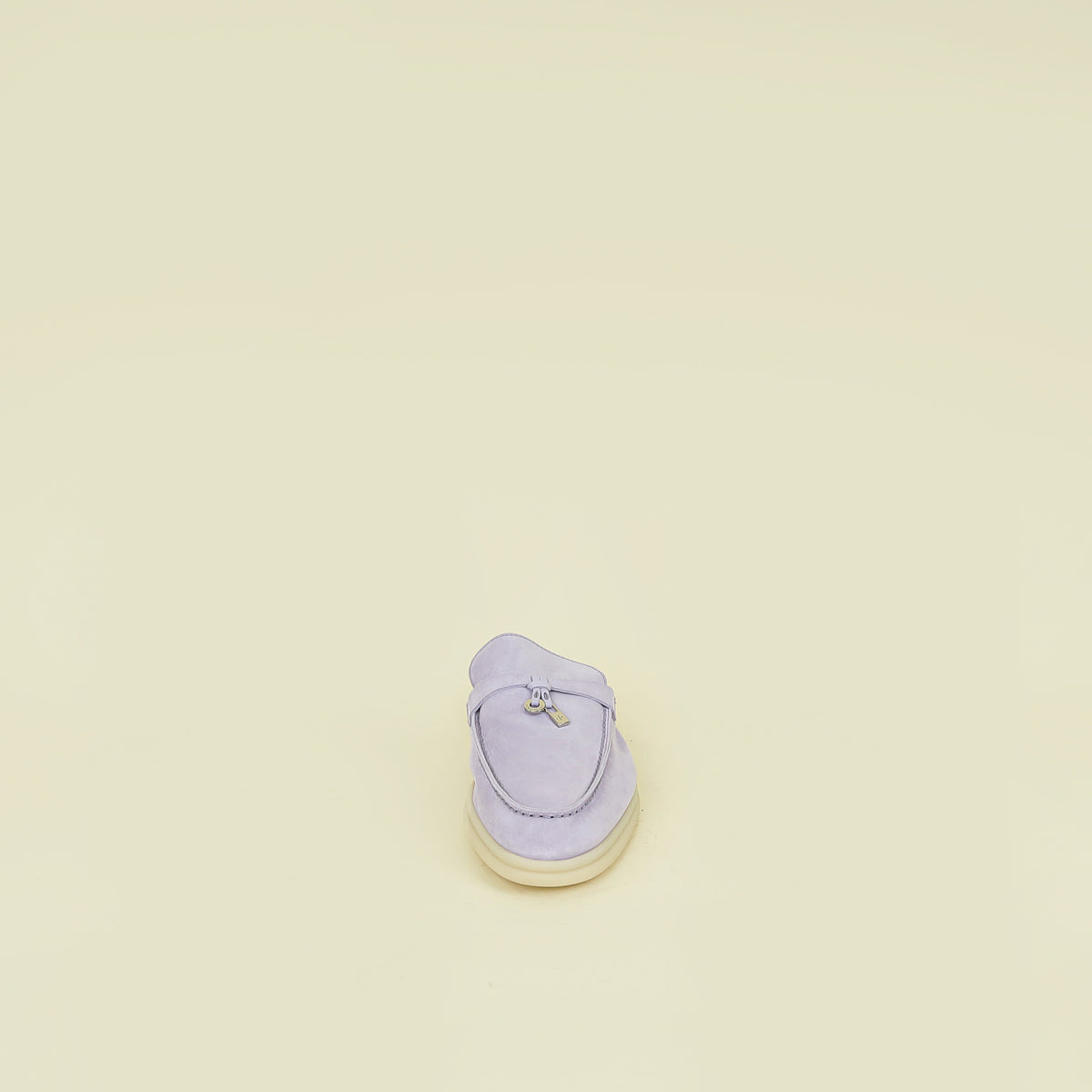 Loro Piana Lilac Babouche Charms Walk Loafers 38