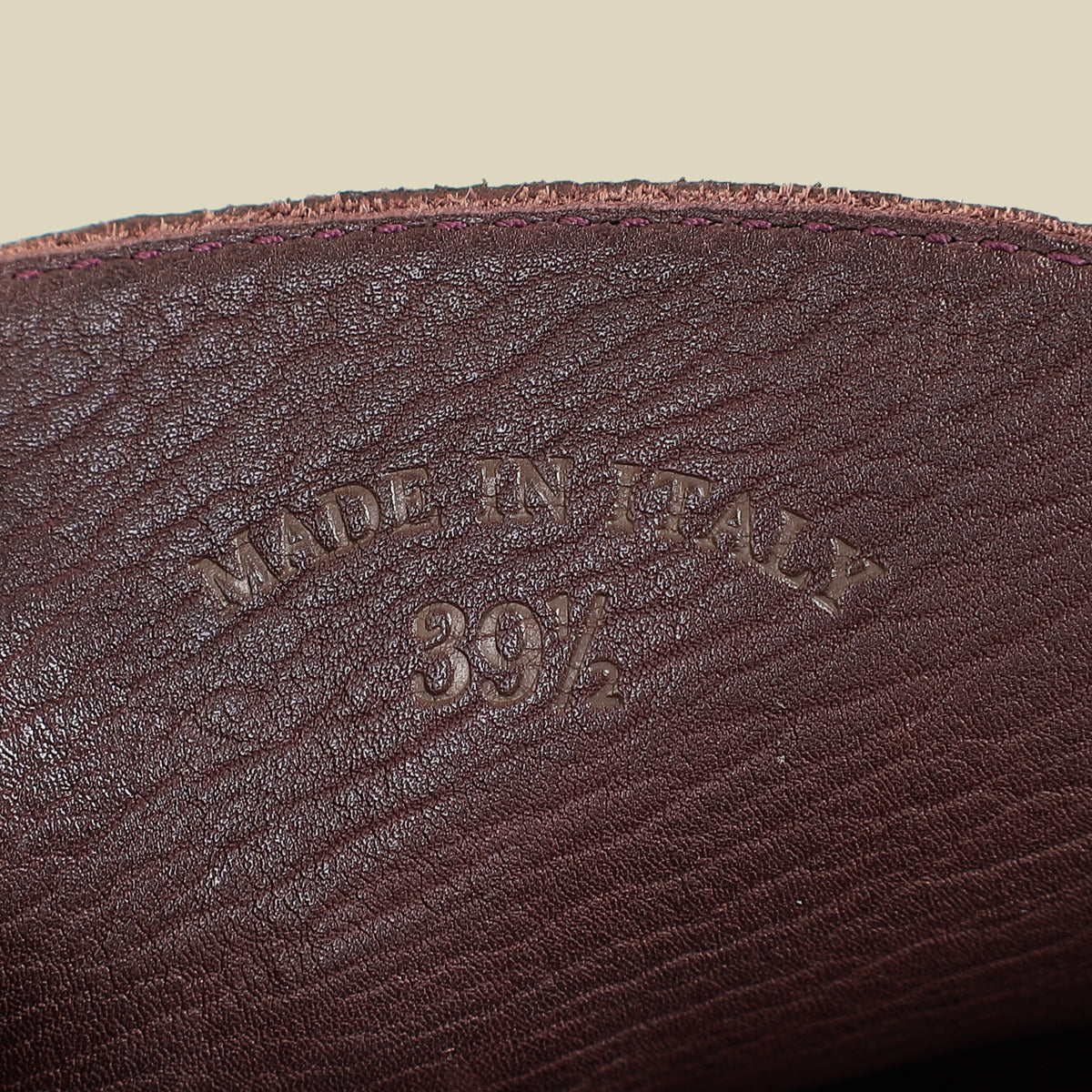 Loro Piana Oxblood Summer Charms Babouche Walk Loafer 39.5