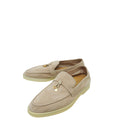 Loro Piana Sandstone Summer Charms Walk Loafers 39