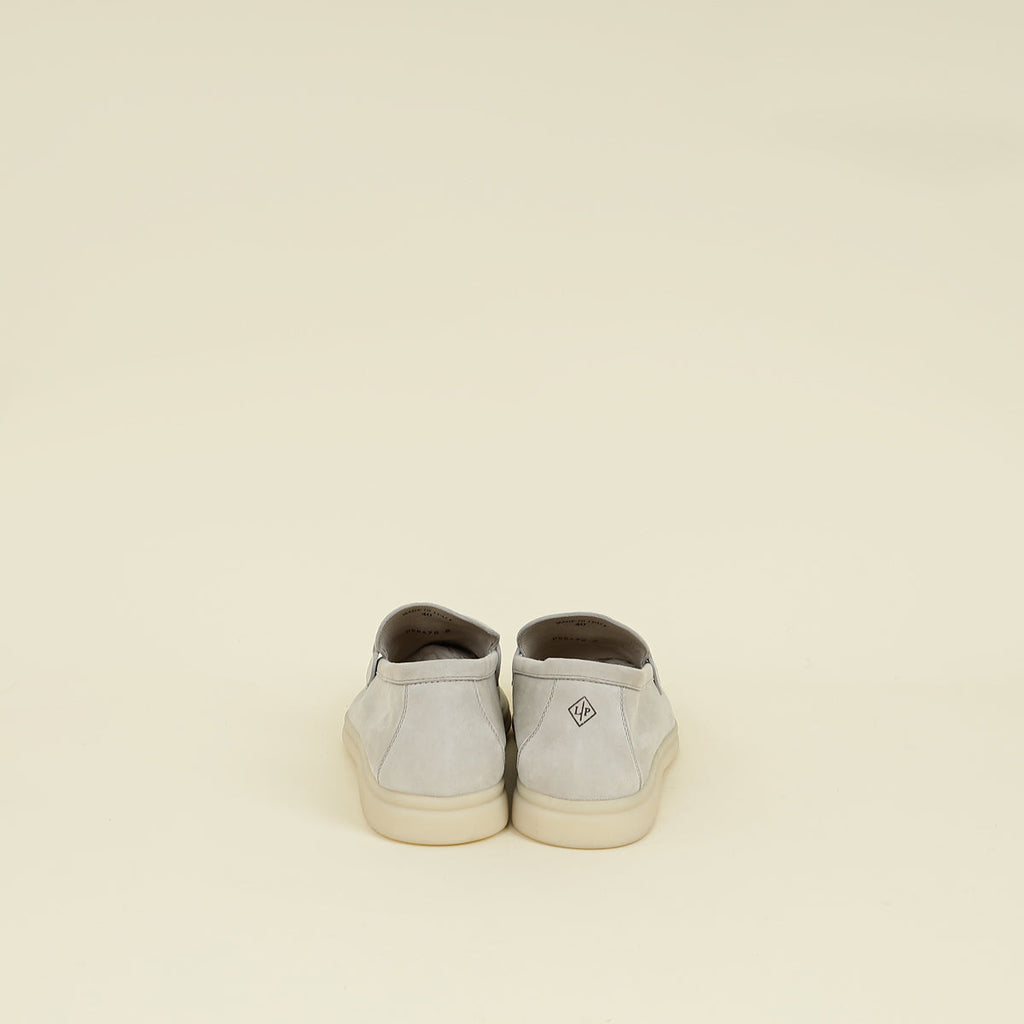 Loro Piana Pearl Powder Summer Charms Walk Loafer 40