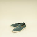 Loro Piana Class Green Summer Charms Walk Loafer 41.5