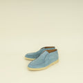 Loro Piana Blue Sapphire Open Walk Loafer 38