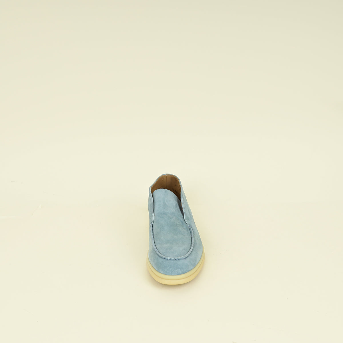 Loro Piana Blue Sapphire Open Walk Loafer 38