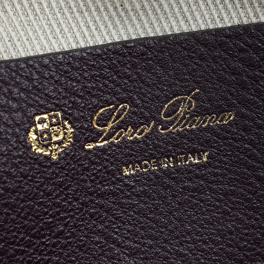 Loro Piana Dark Violet Bellevue Odessa Tote Bag