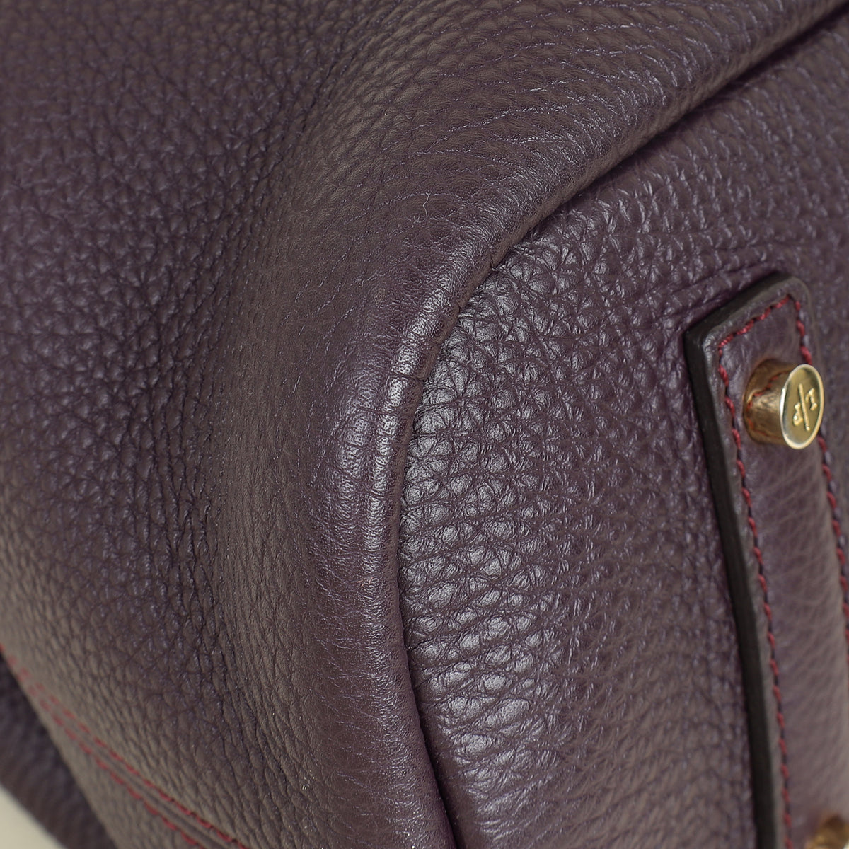Loro Piana Dark Violet Bellevue Odessa Tote Bag