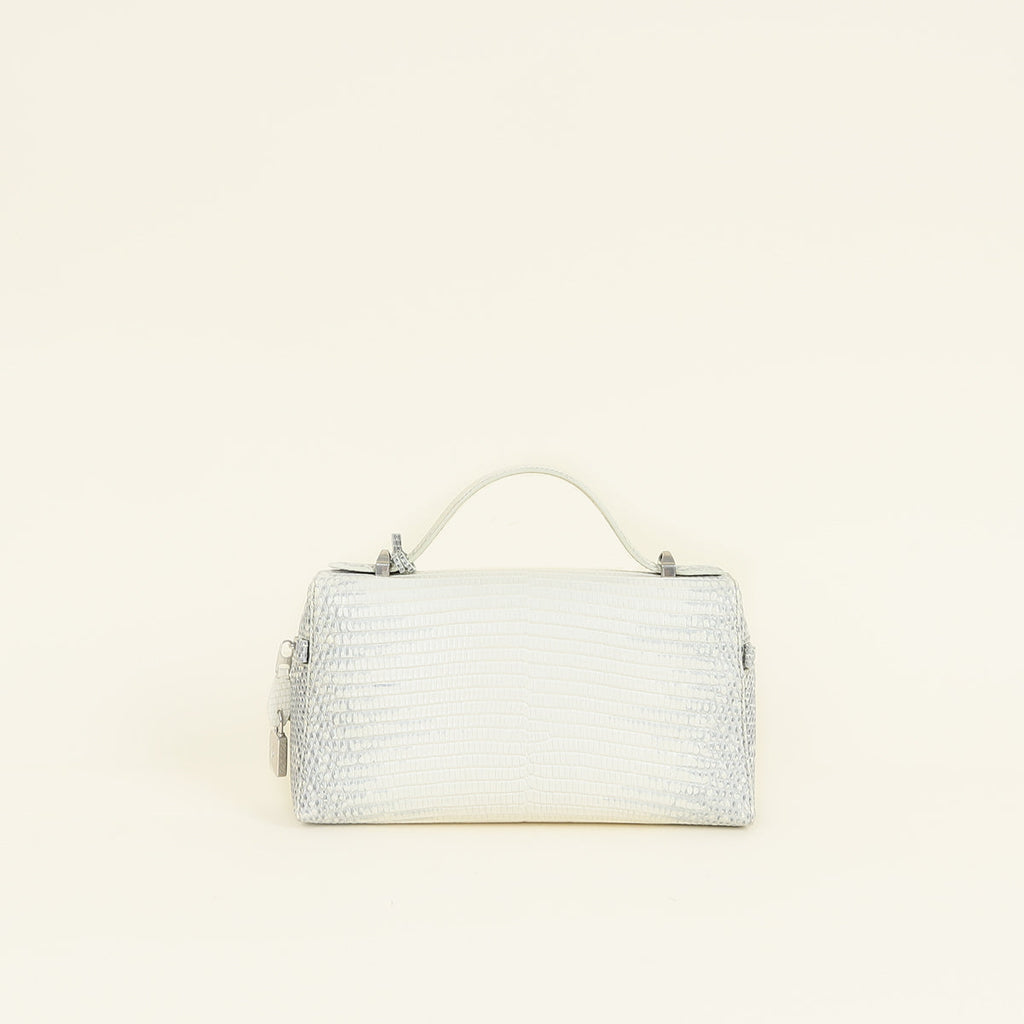 Loro Piana Bicolor Himalayan Lizard Extra Bag L23