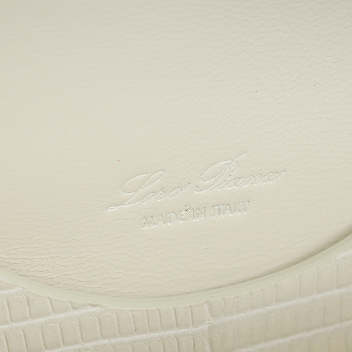 Loro Piana Bicolor Himalayan Lizard Extra Bag L23