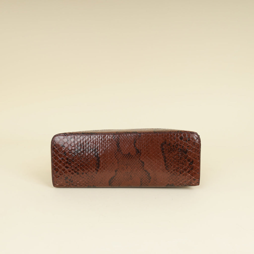 Loro Piana Sacher Glossy Python Extra L27 Bag