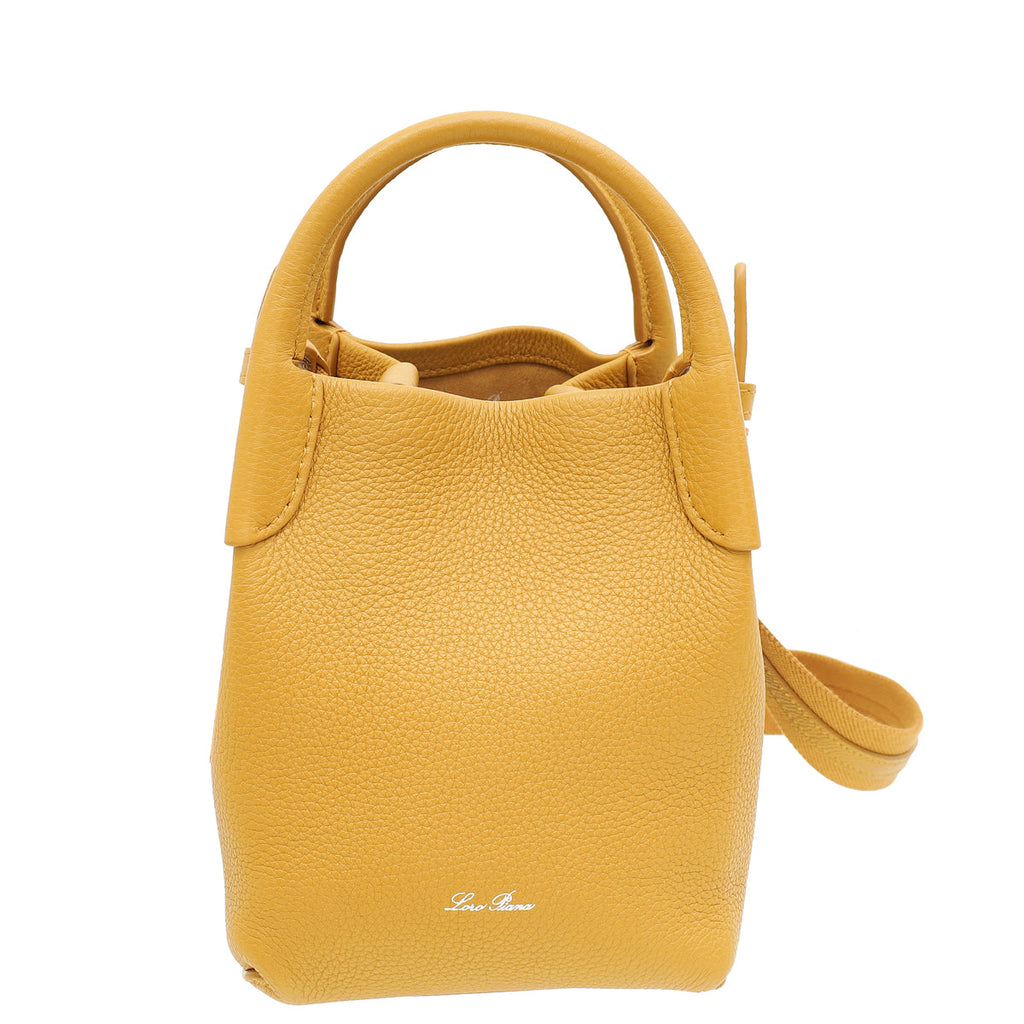 Loro Piana Caramel Micro Bale Bag