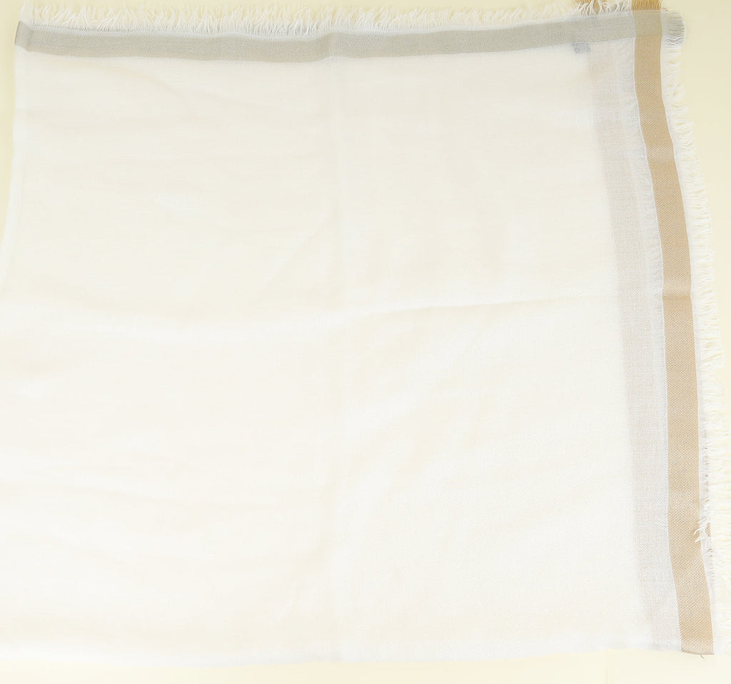 Loro Piana Bicolor Quadrata Rainbow Scarf