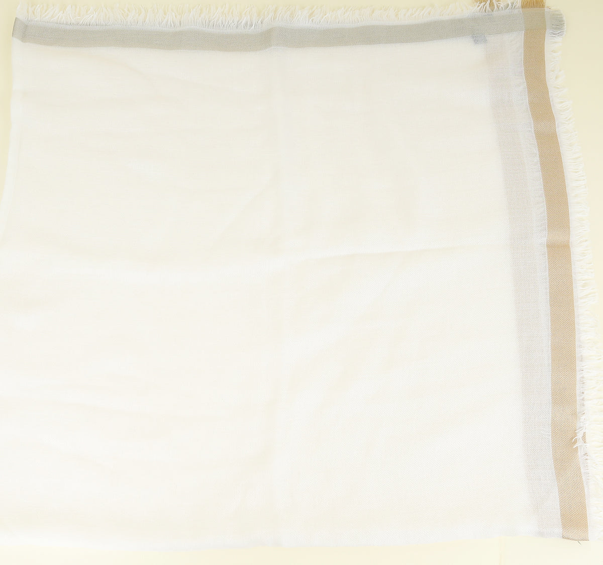 Loro Piana Bicolor Quadrata Rainbow Scarf