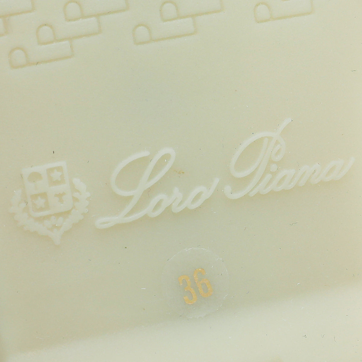 Loro Piana Pearl Powder Summer Charms Walk Loafers 36