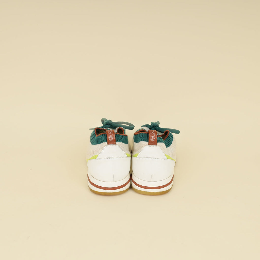 Loro Piana Cream Multicolor 360 Lp Flexy Walk Colorama Sneaker 44