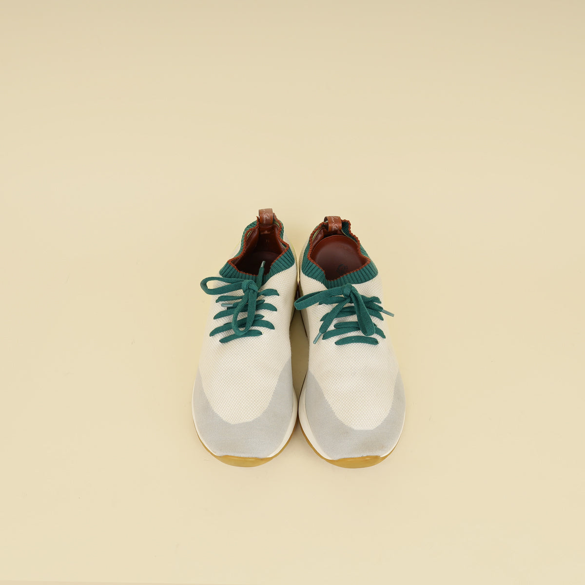 Loro Piana Cream Multicolor 360 Lp Flexy Walk Colorama Sneaker 44