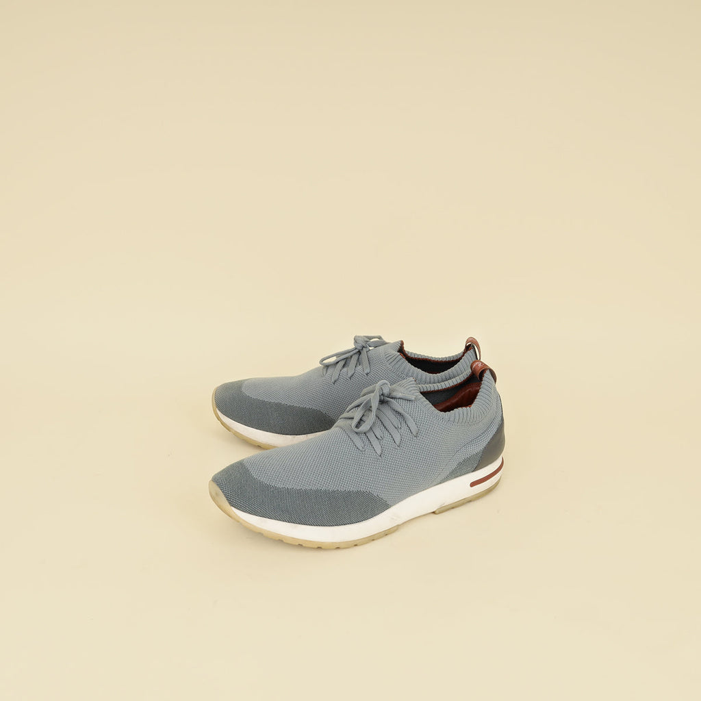 Loro Piana Mediterranean Sage 360 Lp Flexy Walk Sneaker 44