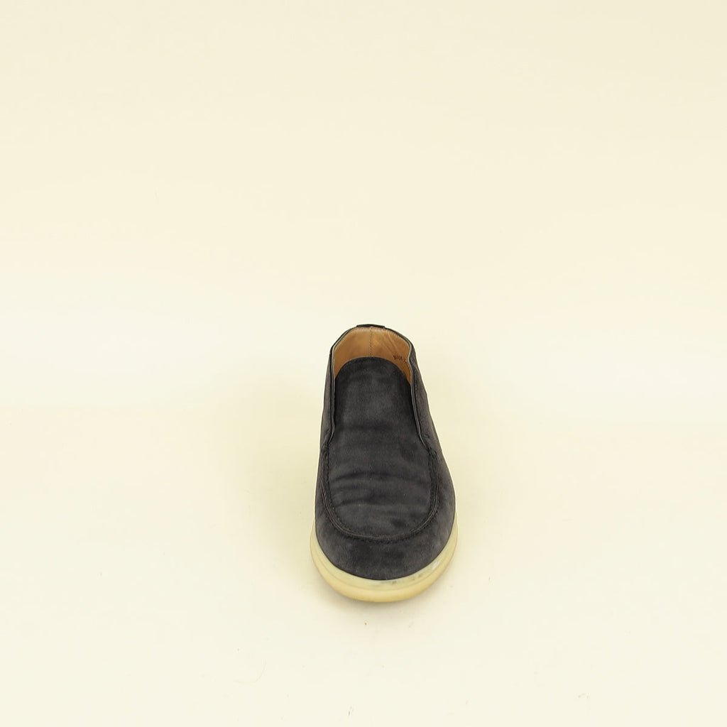 Loro Piana Black Open Walk Ankle Boot 36.5
