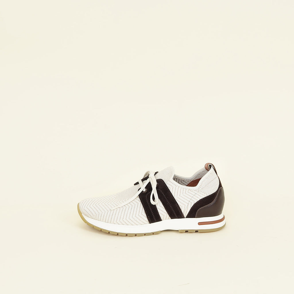 Loro Piana Bicolor 360 Lady Flexy Walk Sneakers 38