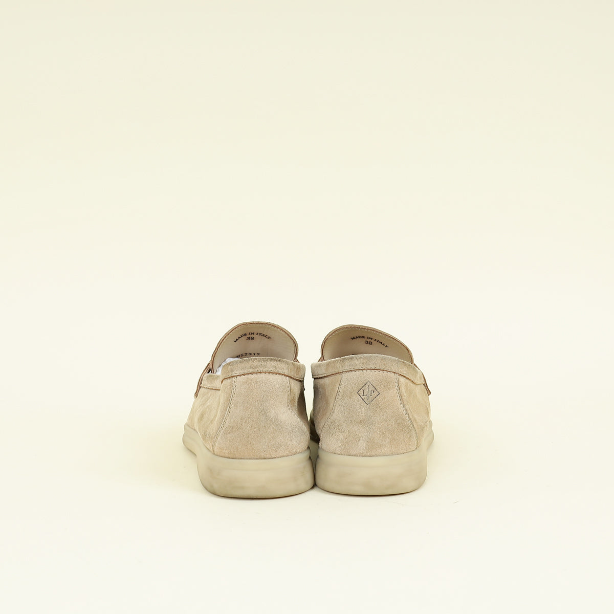 Loro Piana Sandstone Summer Charms Walk Loafer 38